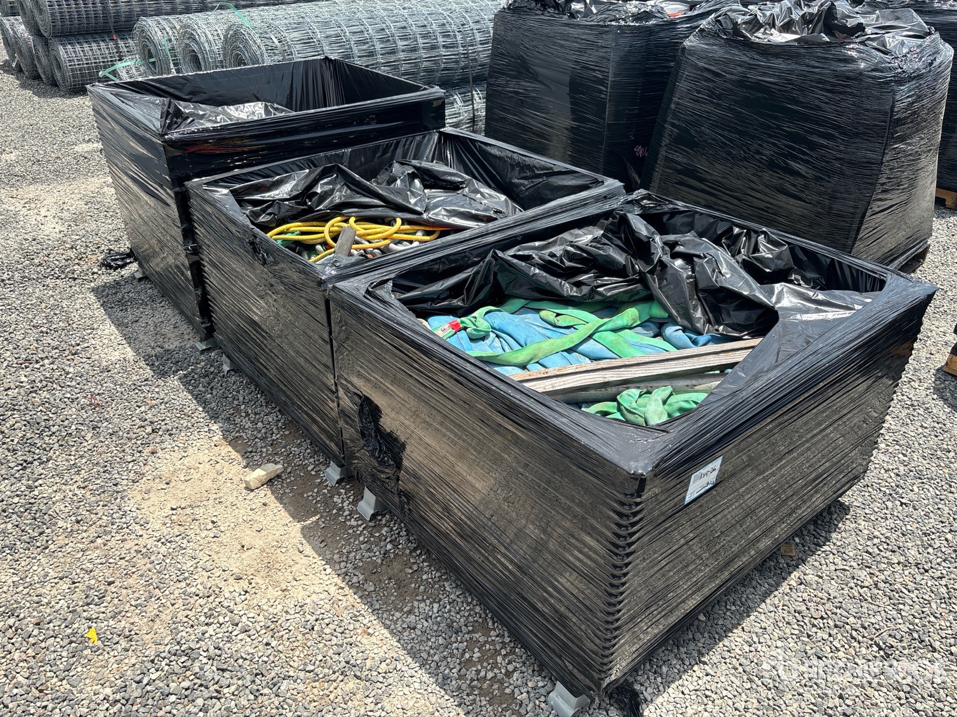 Quantity of (3) Crates of Contractor Supplies