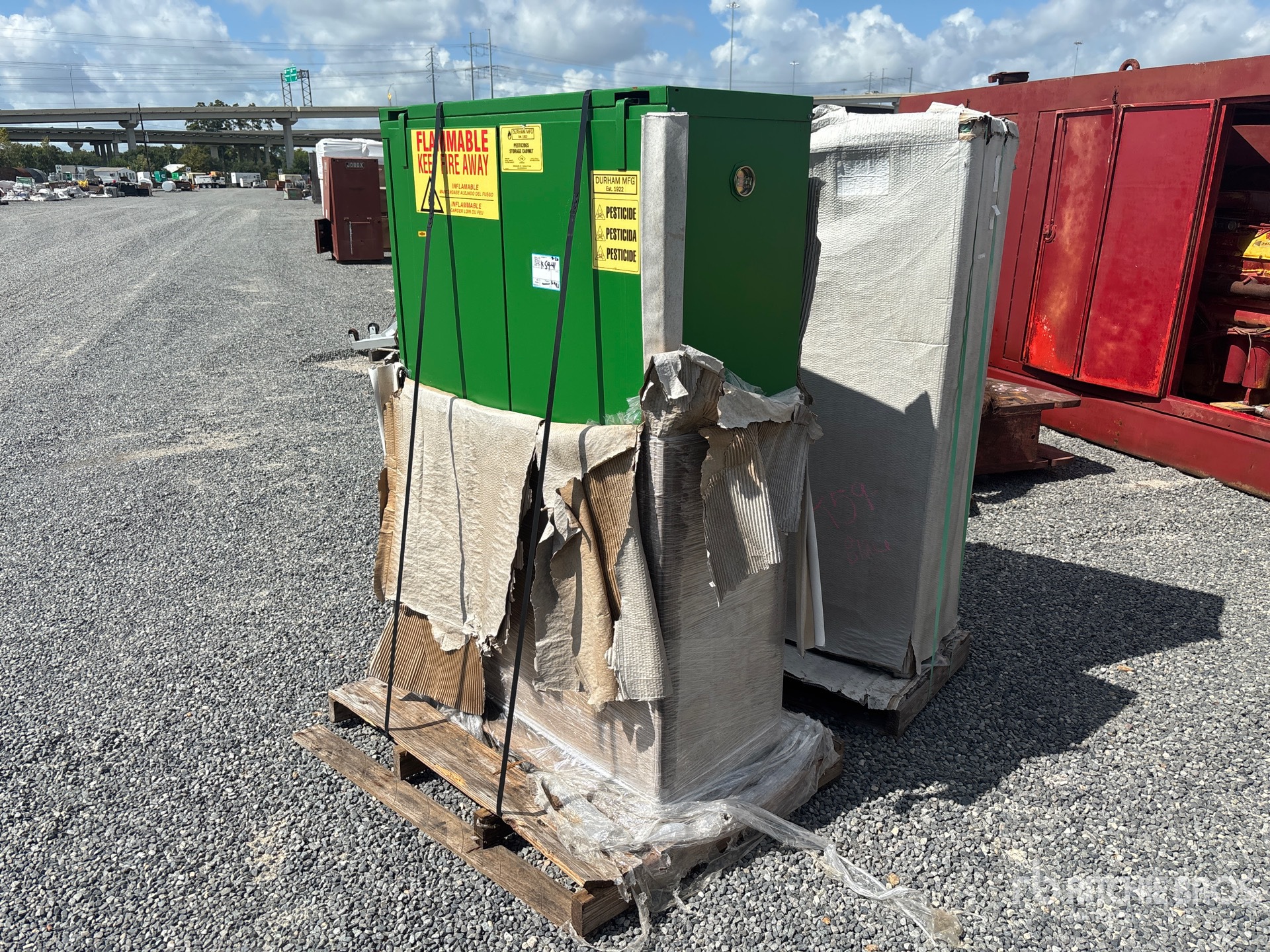Quantity of 2 Flammables Storage Container (Unused)