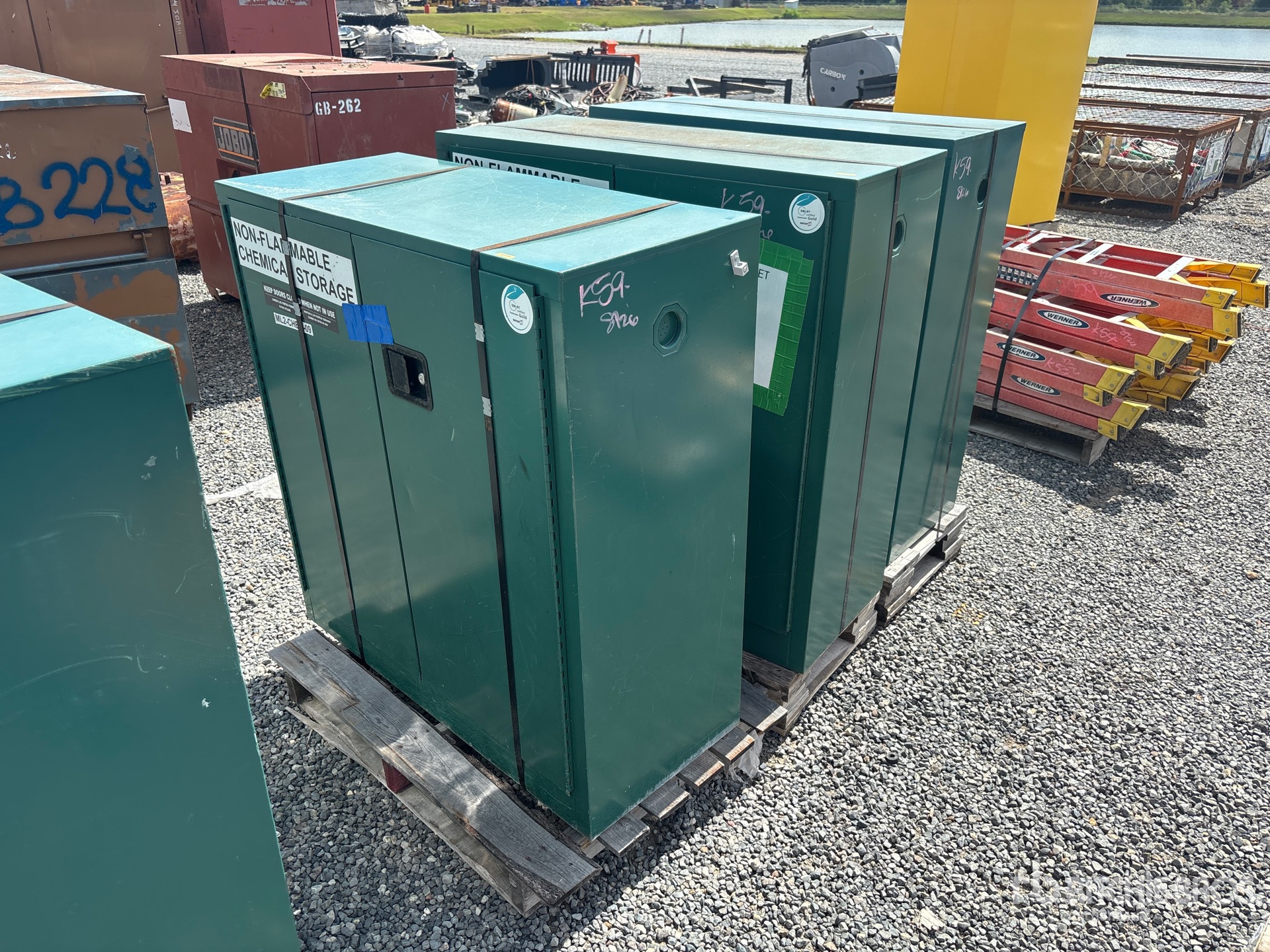 Quantity of 3 Non Flammables Storage Container