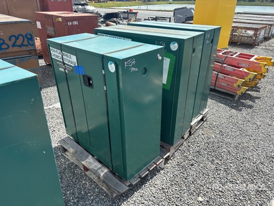 Quantity of (3) Non-Flammable Storage Cabinet Varios, tienda, almacen, consumidor