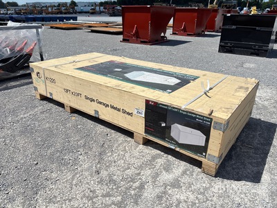 2026 KJ K1220 12 ft x 20 ft Metal Garage Divers - Structure portative (Unused)
