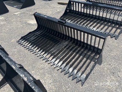 2025 Kit Containers QT-SB-H72-F 72 in Skid Steer Screening Bucket