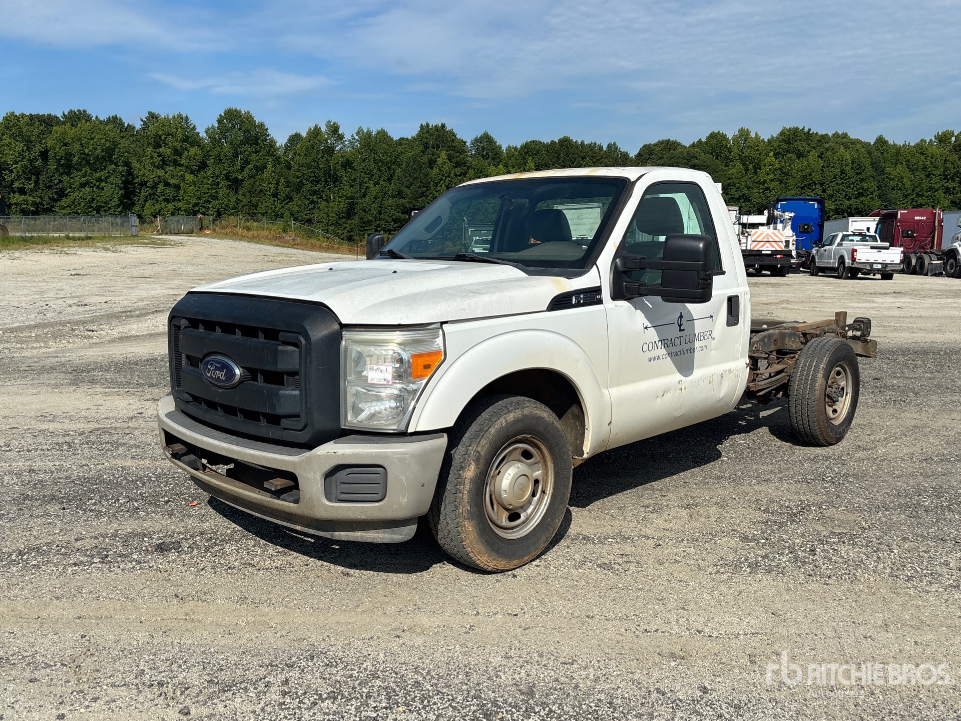 2012 Ford F-250 4x2 Cab and Chassis