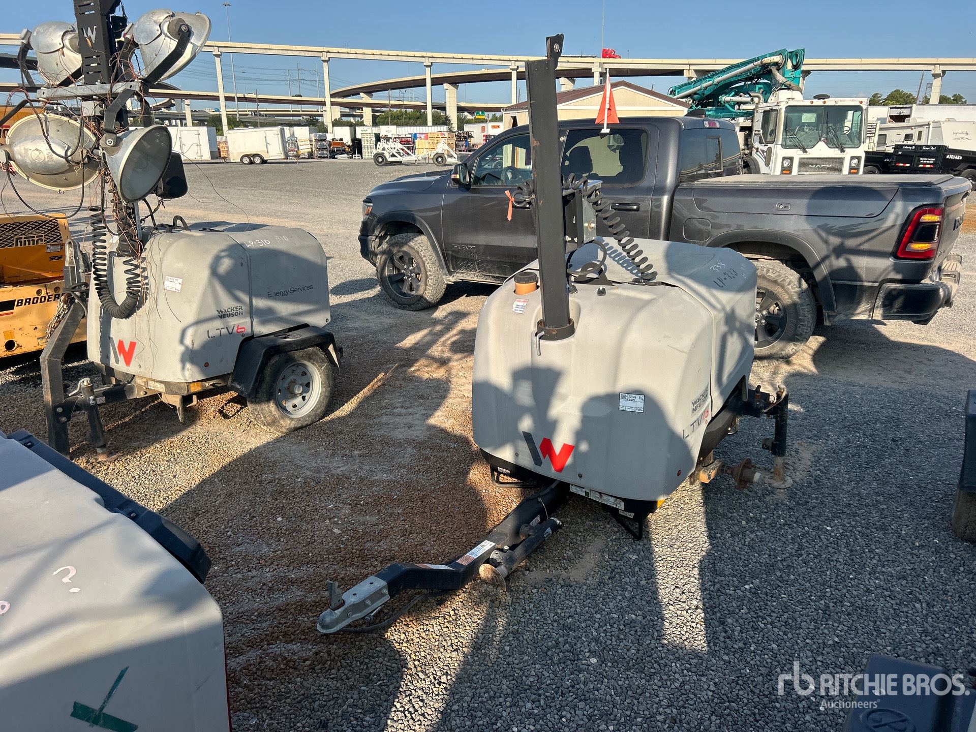 2018 Wacker Neuson LTV6 6 kW Light Tower (Inoperable)