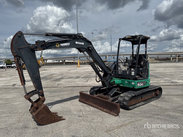 2014 John Deere 50G Mini Excavator