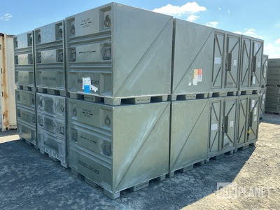 (24) Plastics Research 102440-101 Pallet Containers