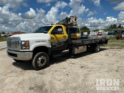 2023 International CV515 4x4 شاحنة سحب مسطحة