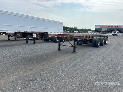 2008 Max Atlas 40 ft Tri/A Extendable Container Trailer