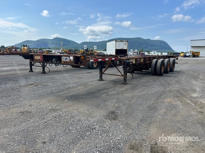 2008 Max Atlas 40 ft Tri/A Extendable Container Trailer