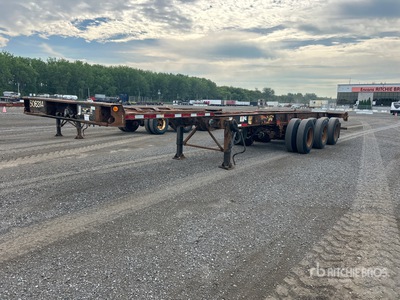 2008 Max Atlas 40 ft Tri/A Extendable Container Trailer