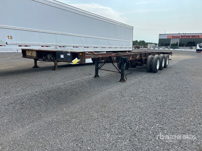 2008 Max Atlas 40 ft Tri/A Extendable Container Trailer