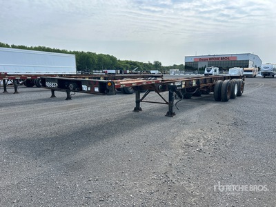 2008 Max Atlas 40 ft Tri/A Extendable Container Trailer