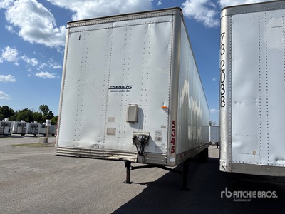 2008 Utility VS2DX 53 ft x 102 in T/A Van Trailer