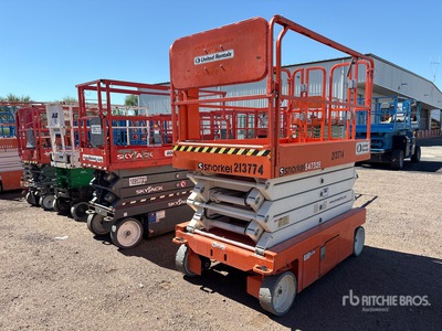 2018 Snorkel S4732E Electric Scissor Lift