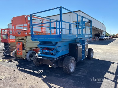 2018 Genie GS3384RT 4x4 Dual Fuel Scissor Lift