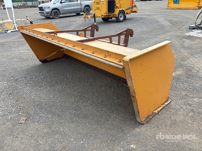 10 ft 5 in Empujador de nieve - Fits Wheel Loader