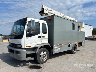 2009 Terex LT 36 36 ft on 2007 GMC T6500 4x2 Bucket Truck