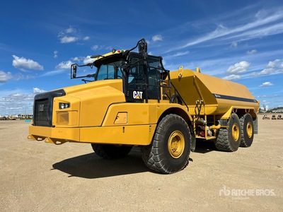 2017 Cat 745 8000 gal 6x6 Water Wagon