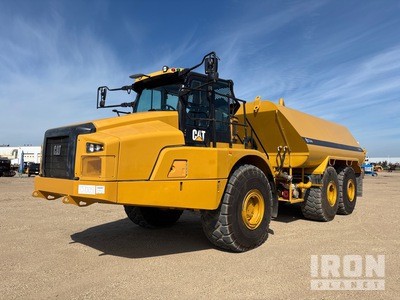 2017 Cat 745 8000 gal 6x6 Water Wagon