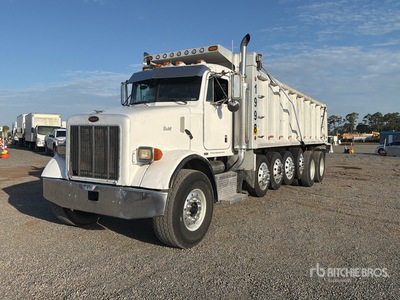 1998 Peterbilt 357 14x4 Simple 18 Tri/A Dump Truck