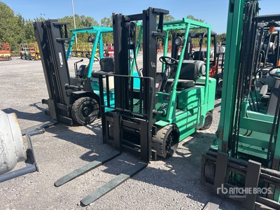 1997 Mitsubishi FGC30B 5800 lb Pneumatic Tire Heftruck