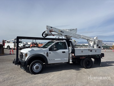 2019 Altec AT37G 37.5 ft on 2019 Ford F-550 XL 4x4 Cable Placer Bucket Truck