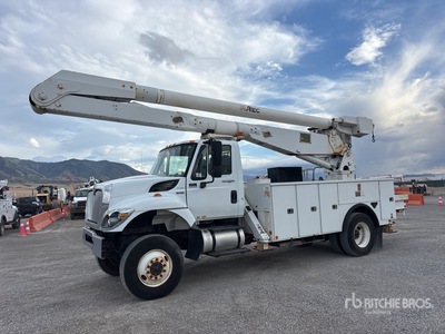 2012 Altec AA755 55 ft on 2013 International 7300 4x4 Bucket Truck