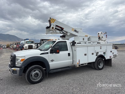 2015 Altec AT40G 40 ft on 2016 Ford F-550 XL 4x4 Cable Placer Autohoogwerker