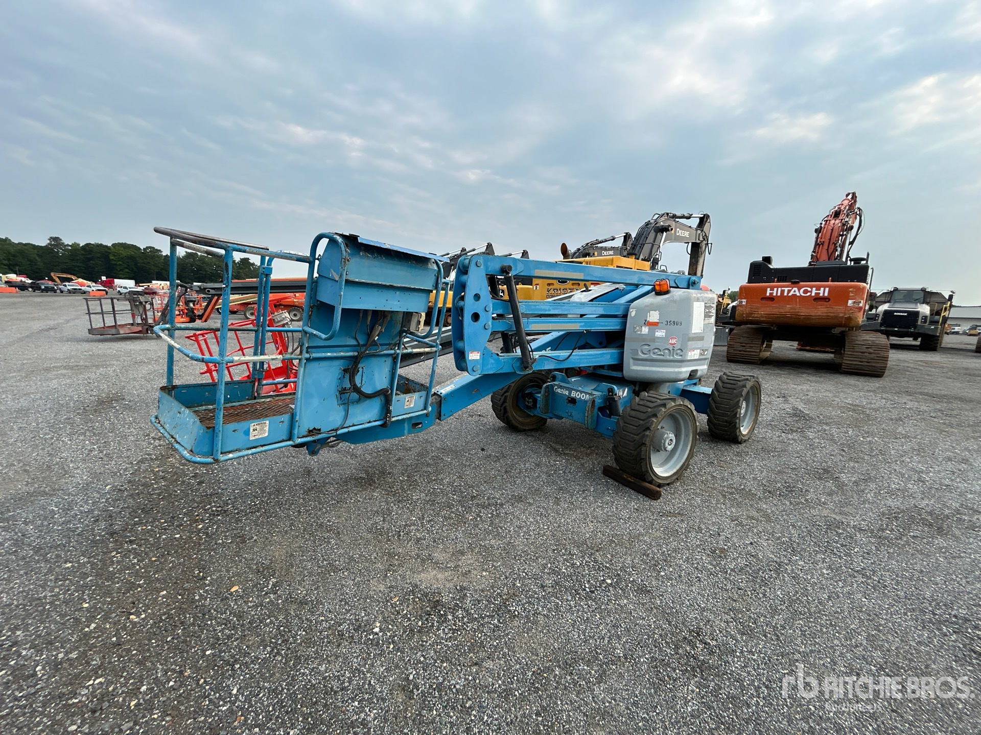 2007 Genie Z-45/25 4WD Diesel Articulating Boom Lift (Inoperable)