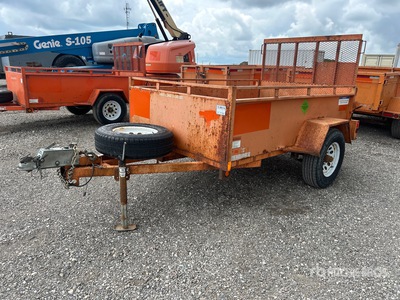 2020 8 ft S/A Utility Trailer