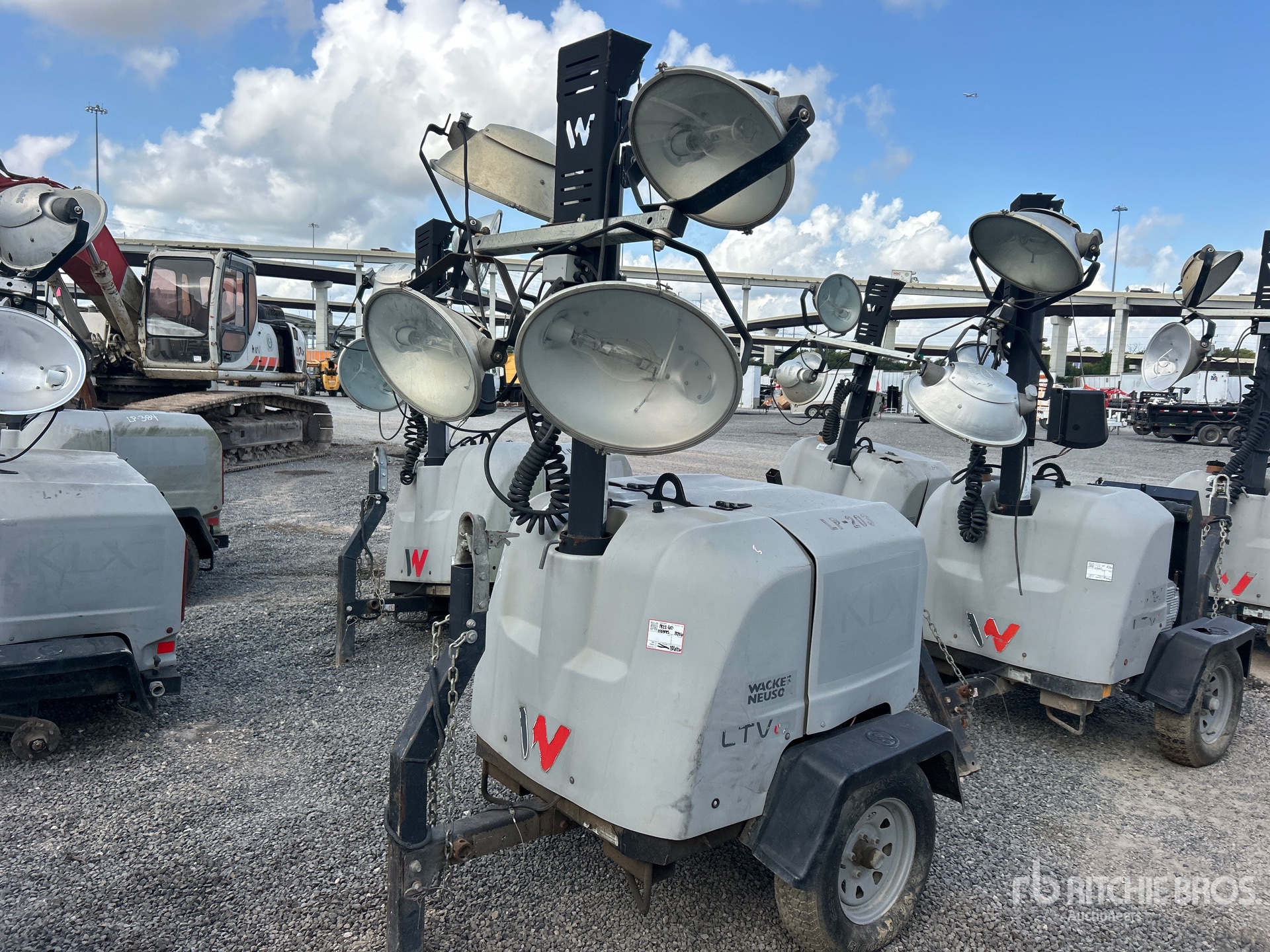 Wacker Neuson LTV6 6 kW Light Tower (Inoperable)