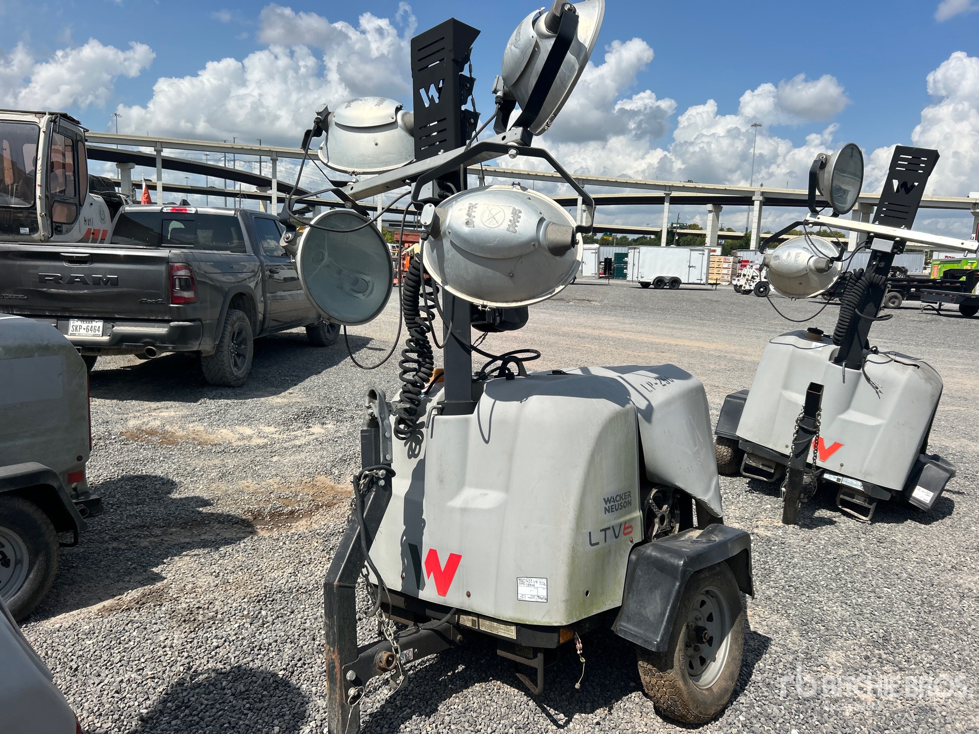 Wacker Neuson LTV6 6 kW Light Tower (Inoperable)
