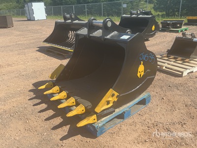 Dynamic Entities 48 in Digging Excavator Bucket - Fits Cat 311/312/313/314, Kobelco 140, Deere/Hitachi ZX120/135, Case 130/135, Doosan DX140