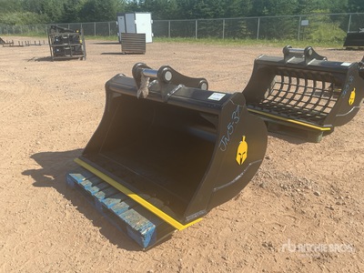 Dynamic Entities 60 in Cleanup Excavator Bucket - Fits Cat 311/312/313/314, Kobelco 140, Deere/Hitachi ZX120/135, Case 130/135, Doosan DX140