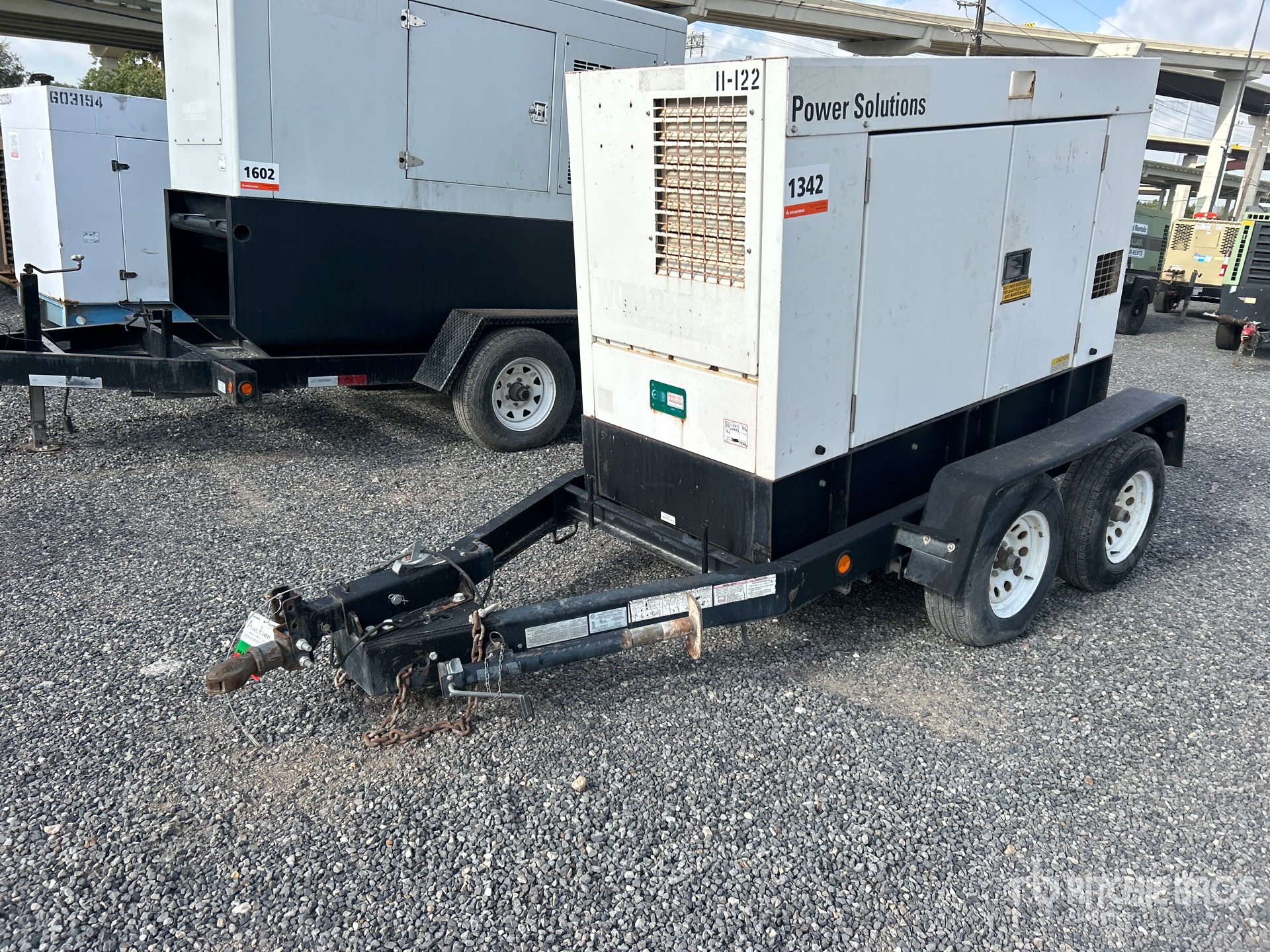 2011 Multiquip DCA-45USI2 36 kW Mobile Generator Set (Inoperable)