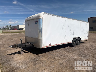 2019 United 24 ft T/A مقطورة ذو كبينة مغلقة