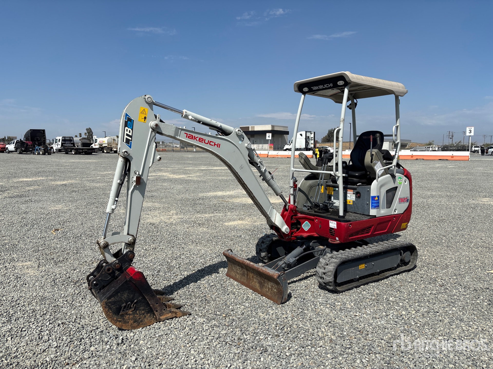 2021 Takeuchi TB20e Electric Mini Excavator