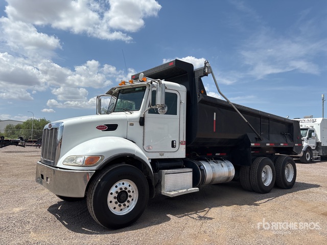 2014 Peterbilt 348 6x4 T/A Dump Truck
