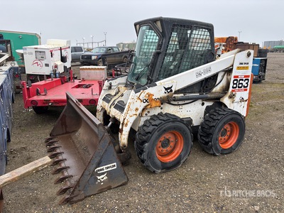 2000 Bobcat 863 High Flow Chargeuse à direction à glissement