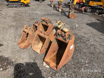 Quantity of (6) Strickland 220-450mm Excavator Bucket