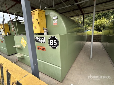 2015 Emiliana Serbatoi MC15 15000 L Skid Mounted Steel Fuel Tank