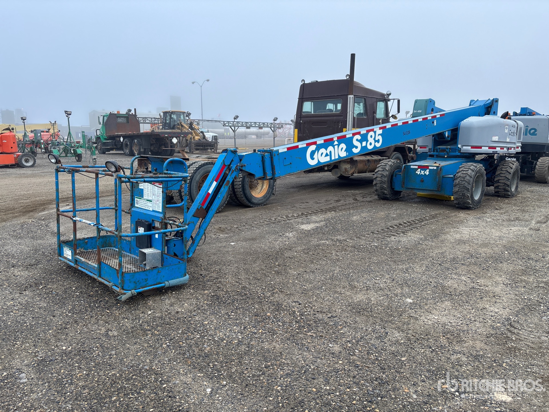 2007 Genie S85 4WD Diesel Telescopic Boom Lift