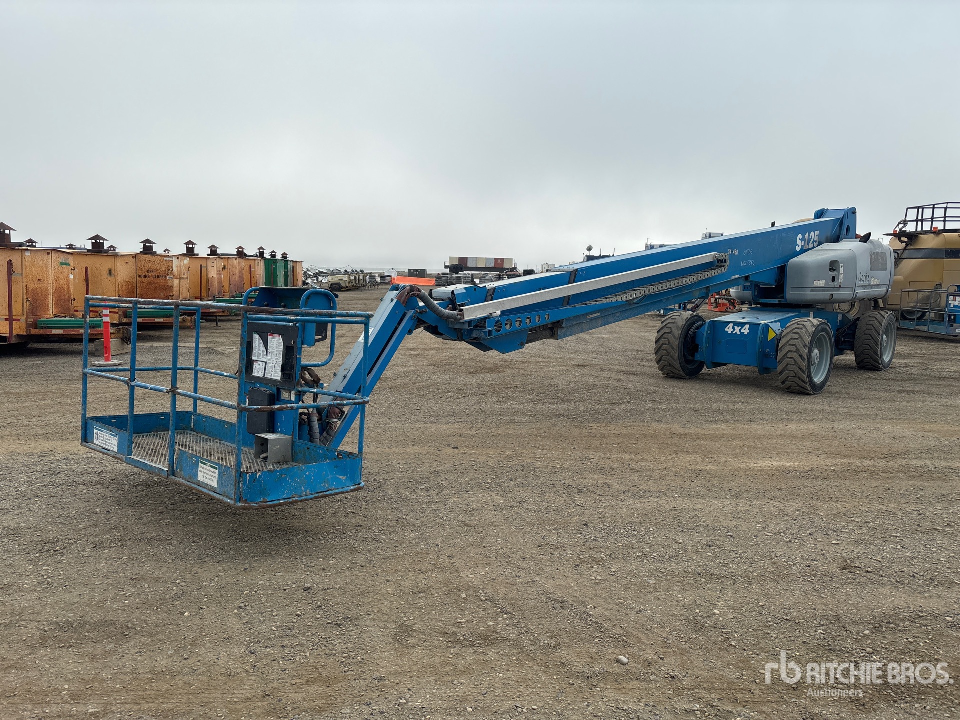 2012 Genie S125 4WD Diesel Telescopic Boom Lift