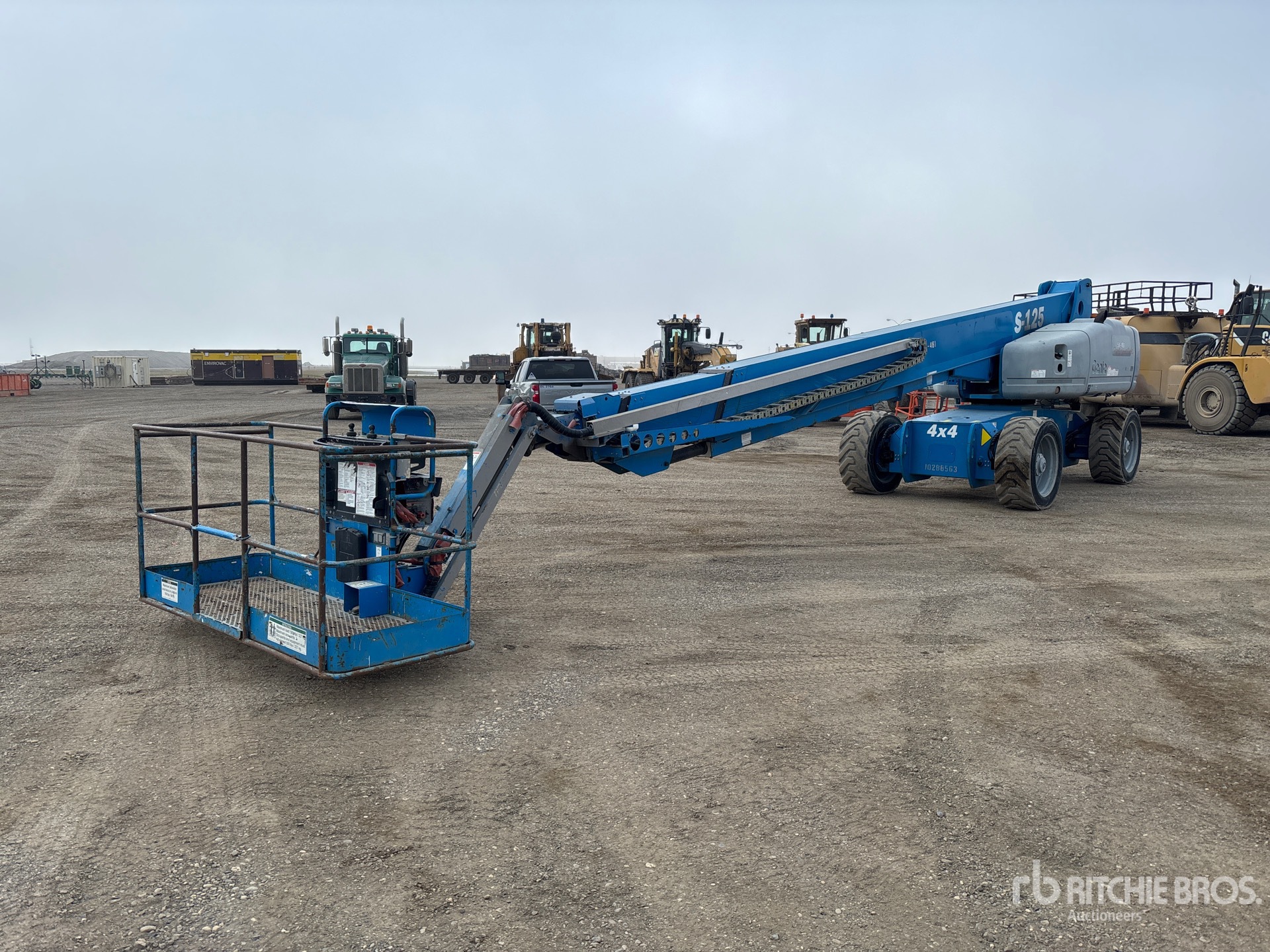 2014 Genie S125 2WD Diesel Telescopic Boom Lift