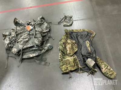 (9) Large Field Rucksacks, (43) General Purpose Canteen Pouches & Assorted Items