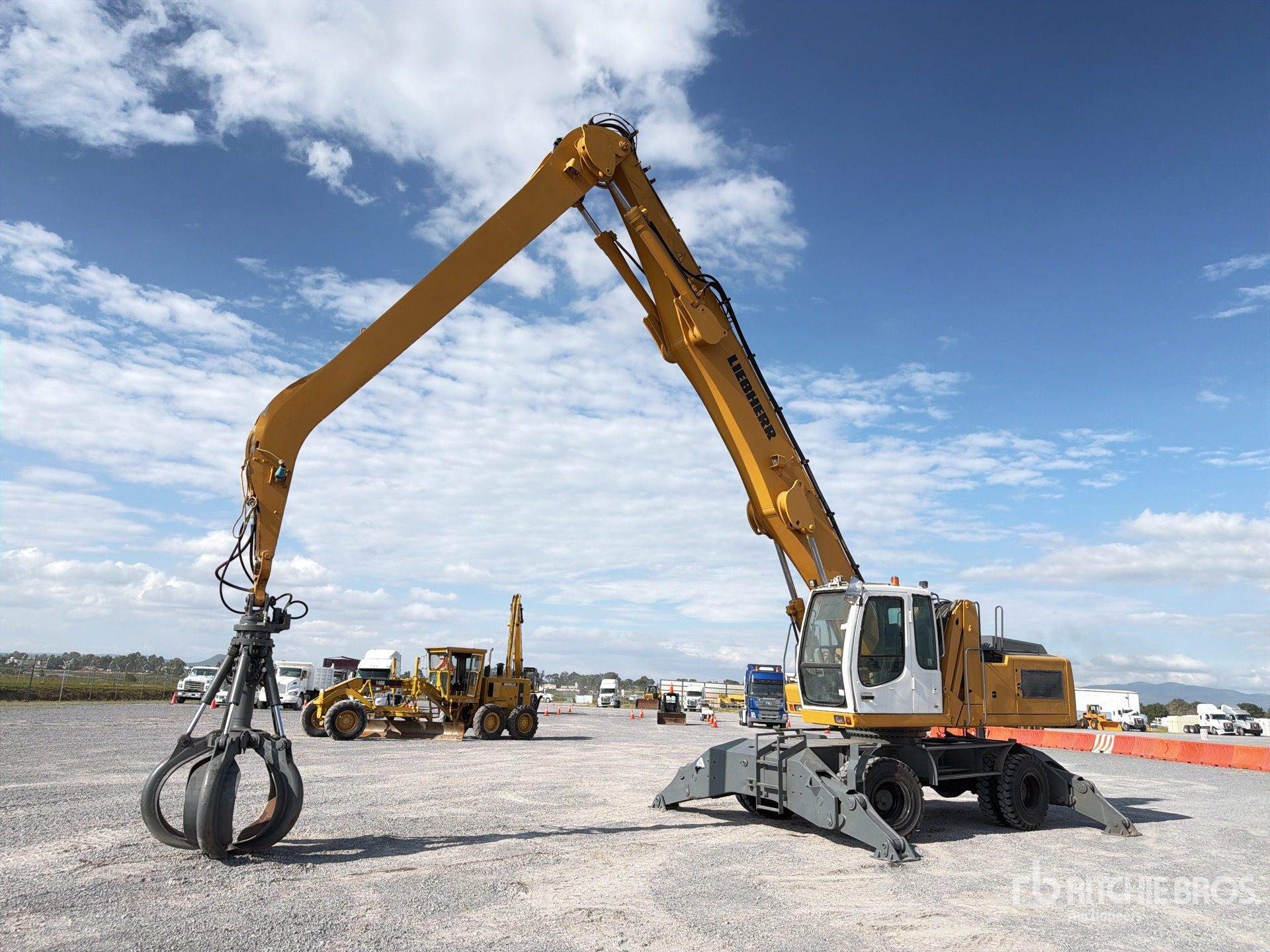 2008 Liebherr A934C Manipulador de Materiales / Wheel Material Handler