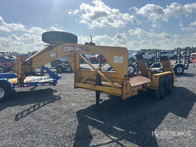 1981 Belshe WB20N 16 ft T/A Gooseneck Apparatuur aanhangwagen