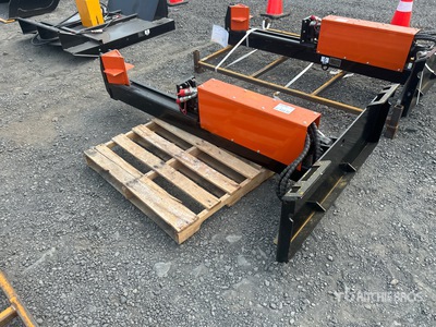 2026 GIYI GY-HLS82 25 in Skid Steer Log Splitter (Unused)