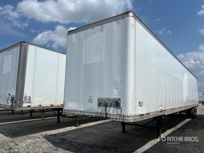 2007 Wabash 53 ft x 102 in T/A Van Trailer