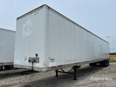 2007 Wabash 53 ft x 102 in T/A Van Trailer